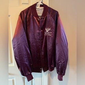 Vintage Satin Bomber Men’s Jacket